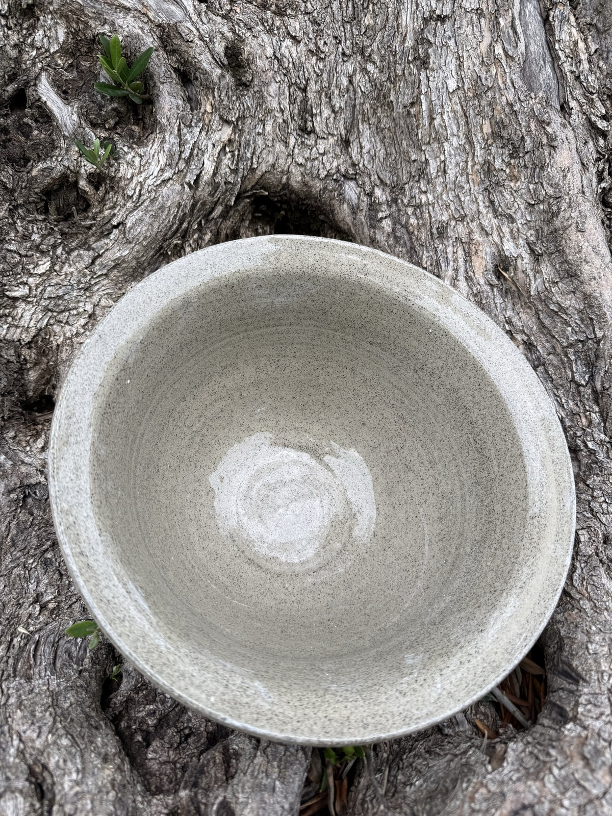 Close-up of GE221 White Stoneware in the CENDRÉ preparation